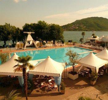 Beach Hotel Eurovil Predore Exterior foto